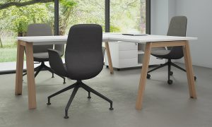 Plastic chair for office