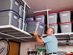 Bin storage rack